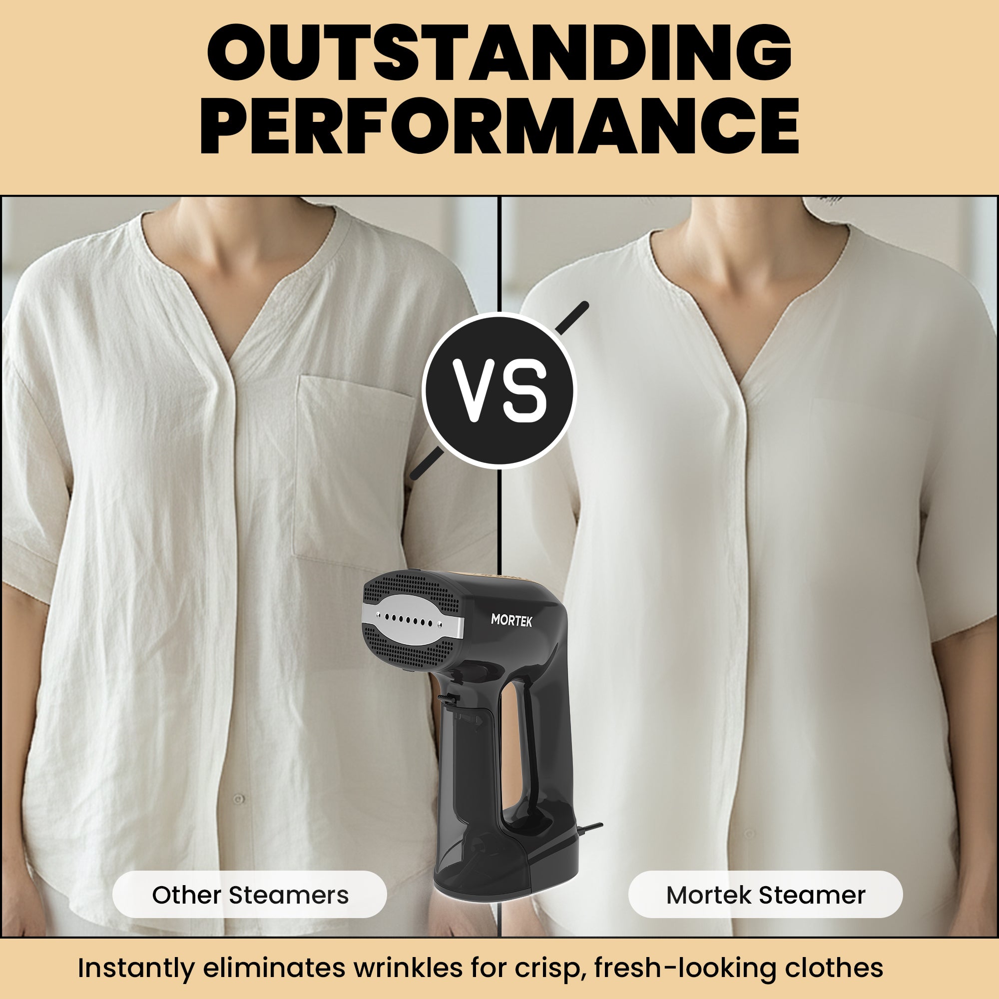 Mortek Smart Vacuum Steamer for Clothes