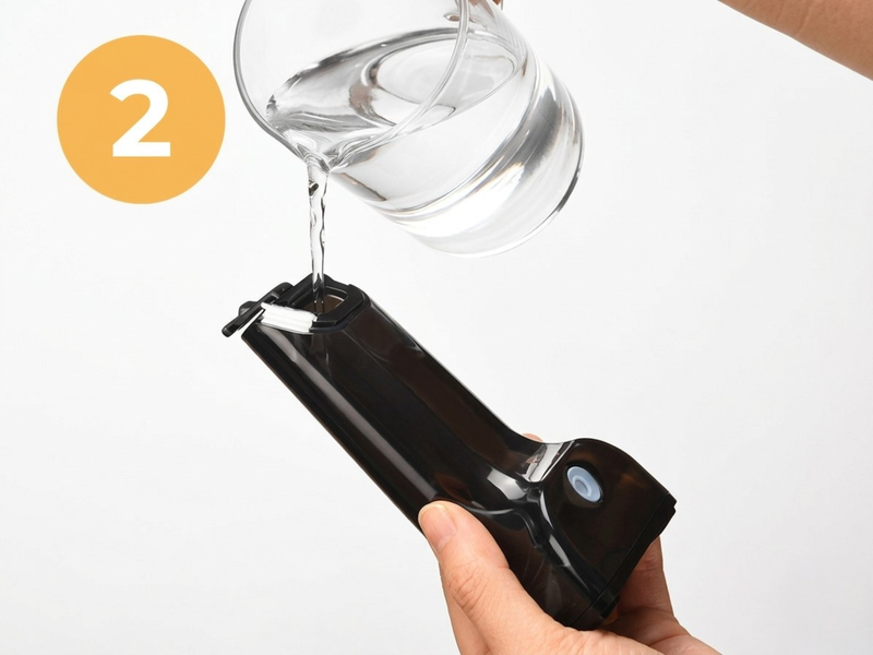 Add Purified Water